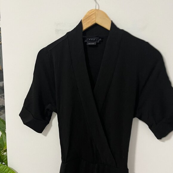 Hatch Black Short Sleeve Maternity Jumpsuit Size 1 - Picture 4 of 7